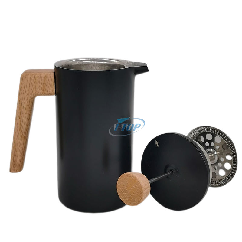 prensas de café de acero inoxidable