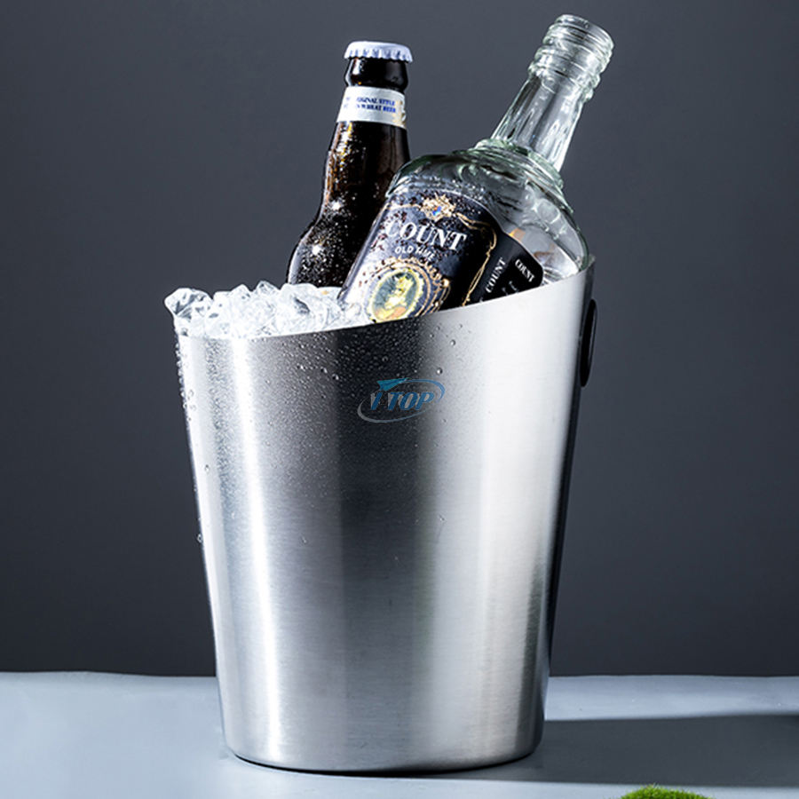 cubo de hielo champán